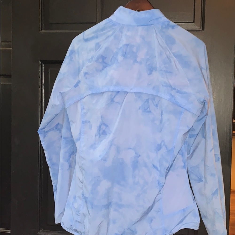 Adidas Blue Athletic Jacket Medium - image 6